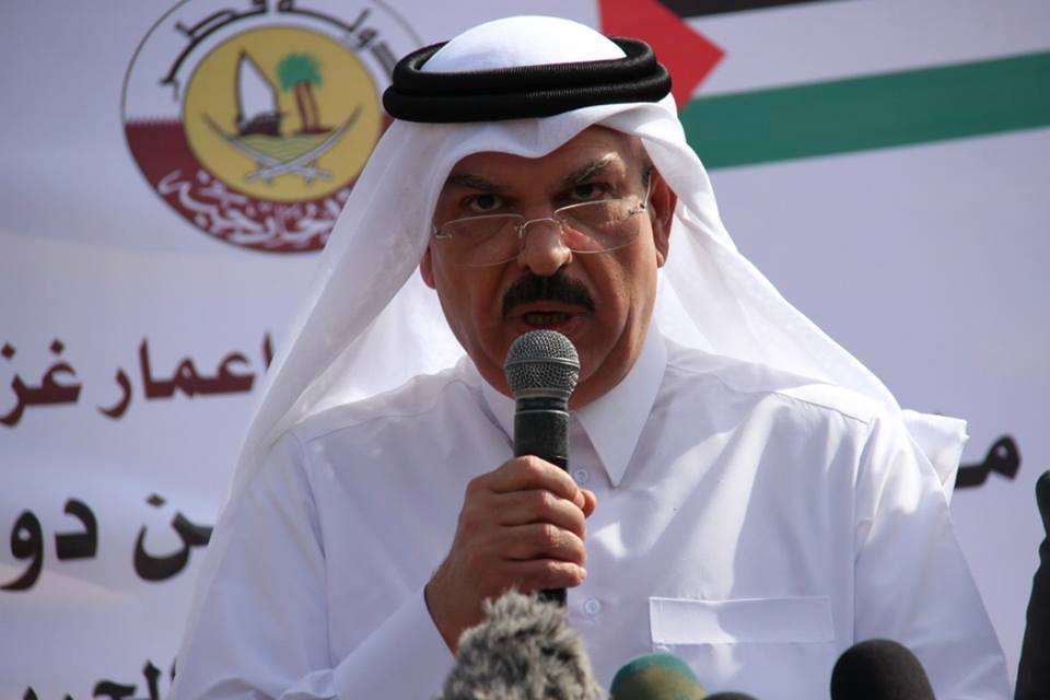 السفير القطري محمد العمادي السفير القطري محمد العمادي