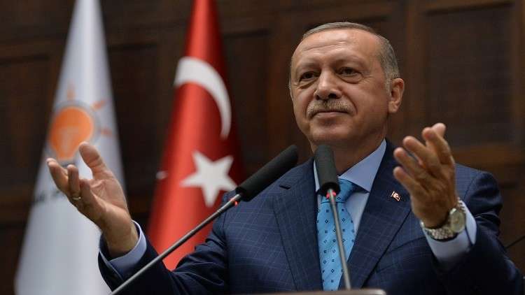الرئيس التركي رجب طيب أردوغان