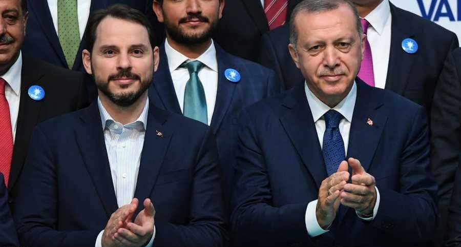 أردوغان وصهره 