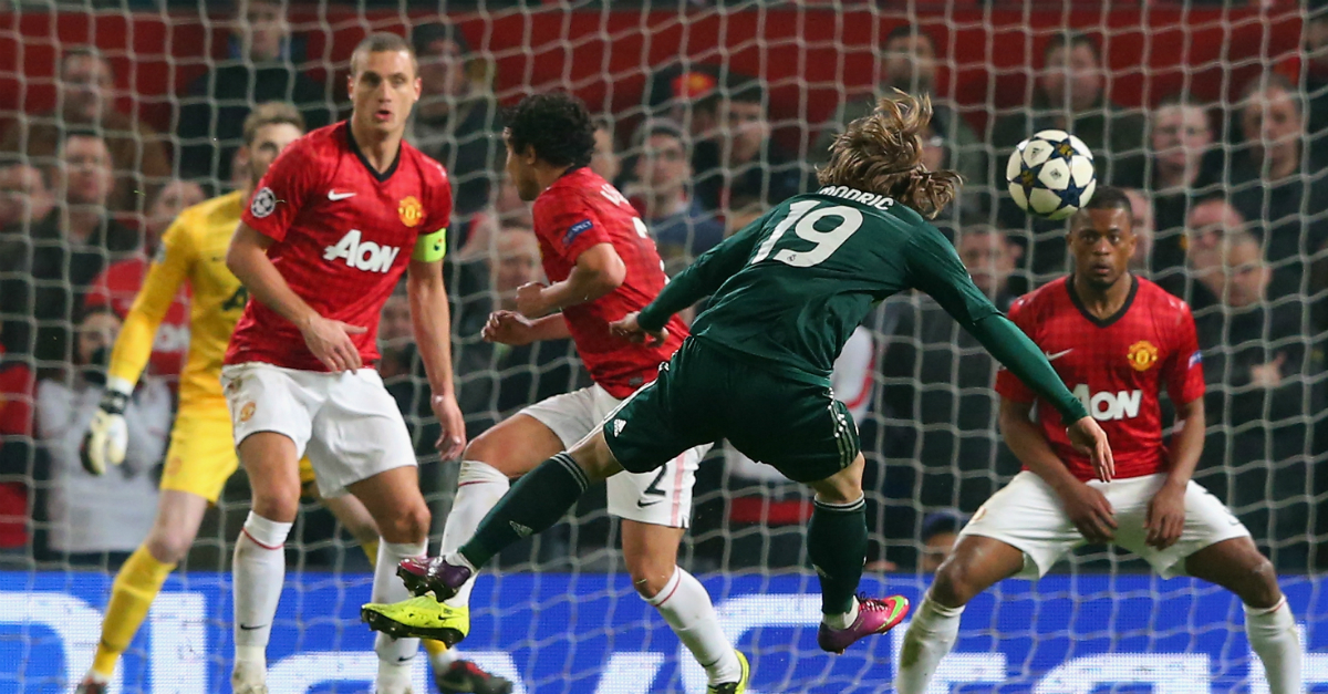 جانب من لقاءات ريال مدريد ومانشستر يونايتد الماضية 