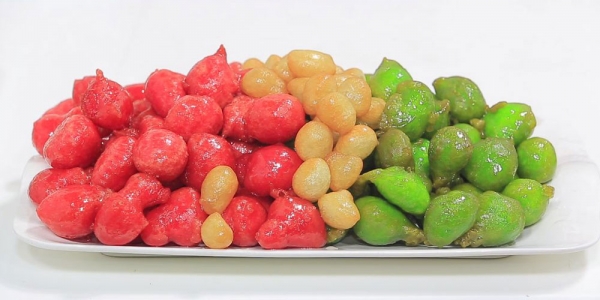 زلابية ملونة 