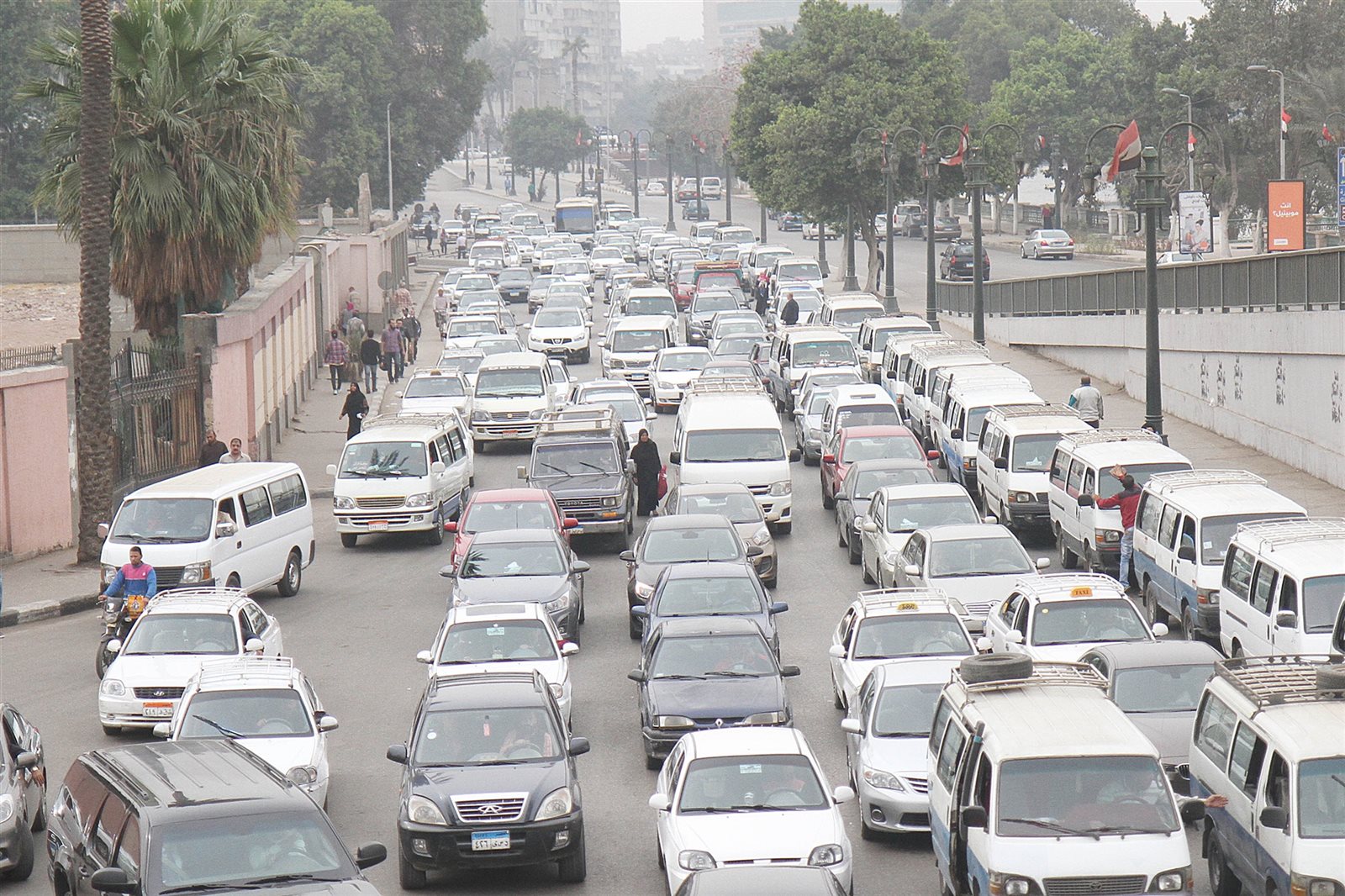 صورة أرشيفية - كثافات مرورية