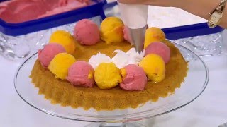 توتة كنافة بالايس كريم