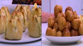 زلابية بشربات ماء الورد