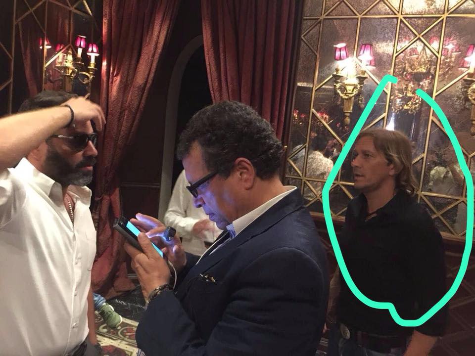 ميشيل سالجادو مع حازم امام وعلاء عبدالعزيز ميشيل سالجادو مع حازم امام وعلاء عبدالعزيز