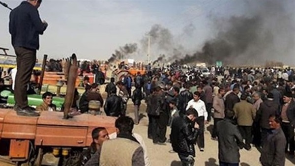 من تظاهرات أصفهان