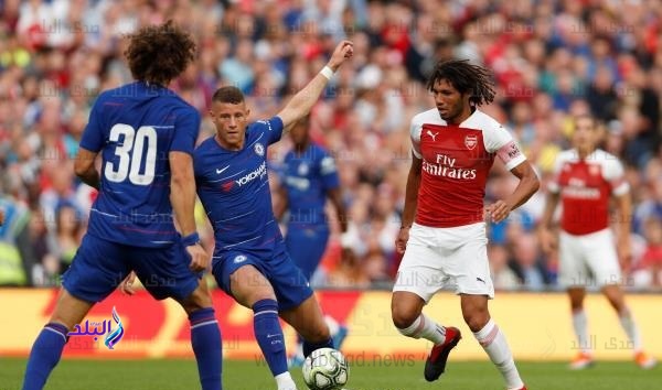 محمد النني من لقاء آرسنال وتشيلسي