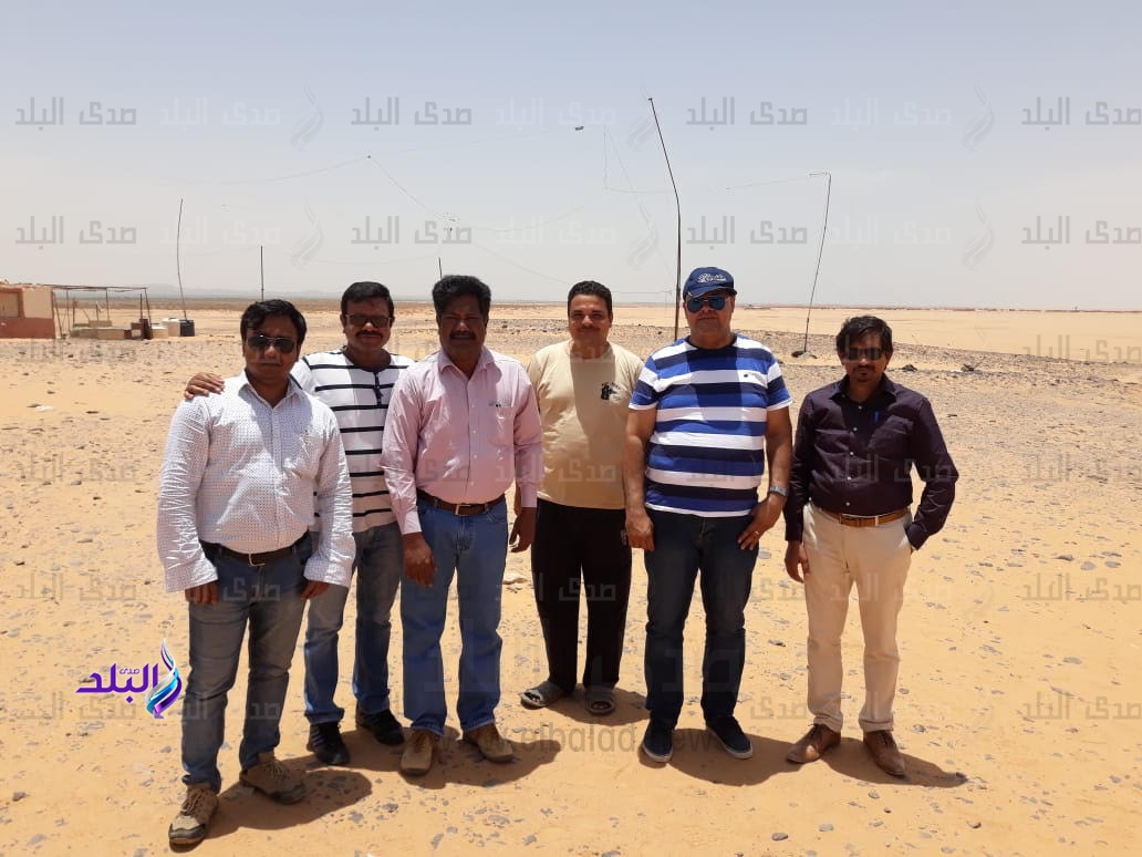 وفد من الشركة المصرية لنقل الكهرباء 