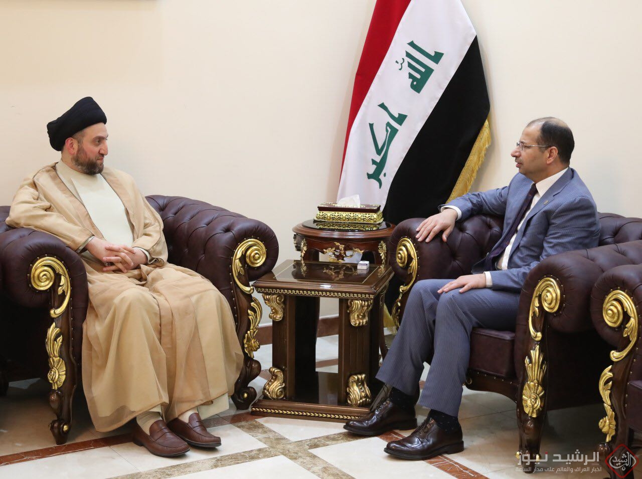 الجبوري والحكيم يبحثان الجبوري والحكيم يبحثان