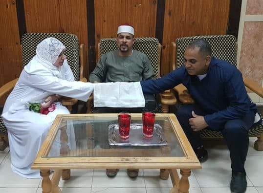 عقد قران نزيلين بسجن أسيوط عقد قران نزيلين بسجن أسيوط