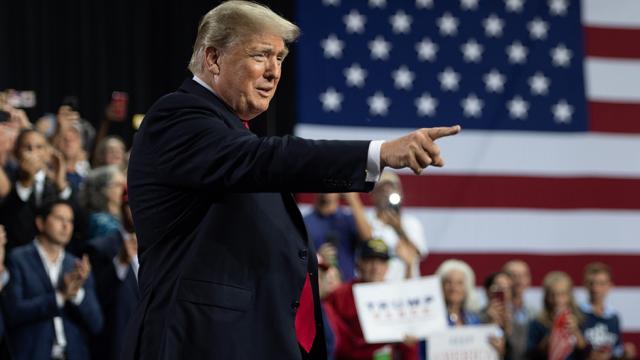 الرئيس الامريكي دونالد ترامب 