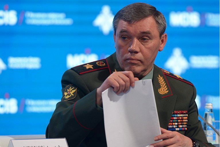 رئيس هيئة الأركان الروسي، اللواء فاليري جيراسيموف