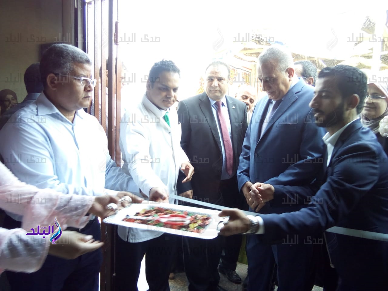 محافظ الجيزة يفتتح أعمال تطوير مستشفى منشأة القناطر