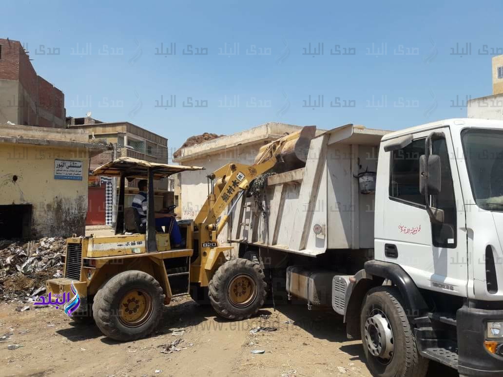 رفع تراكمات قمامه