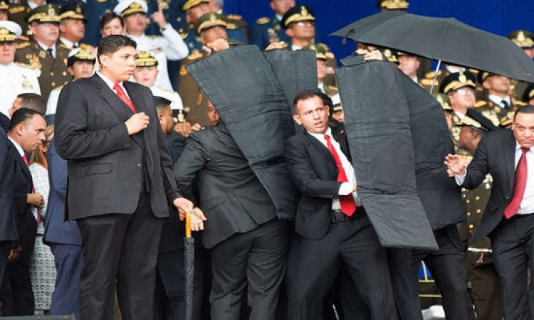 محاولة اغتيال رئيس فنزويلا