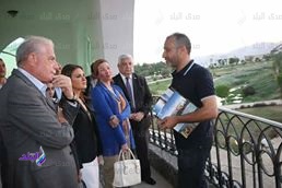 رحلة بحرية لوزيرة البيئة على شواطئ شرم الشيخ وتفقد محميه