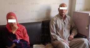 المتهمين بعد القبض عليهم