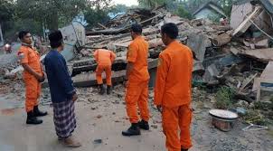 91 قتيل حصيلة زلزال لومبوك فى إندونيسيا