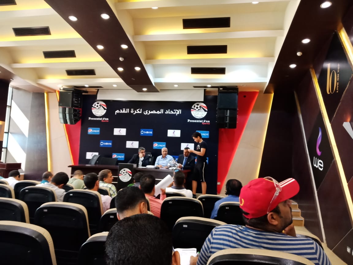 مراسم قرعة الأدوار التمهيدية فى بطولة كاس مصر