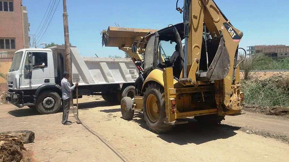 فع 150 طن تراكمات بالمراغة 