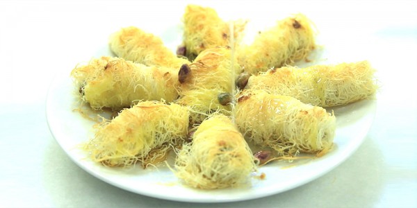 كنافة بالمكسرات