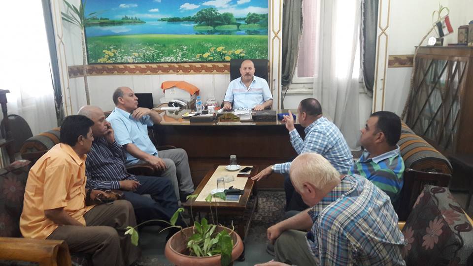  الدكتور عثمان شعلان رئيس مركز ومدينة كفرالزيات 