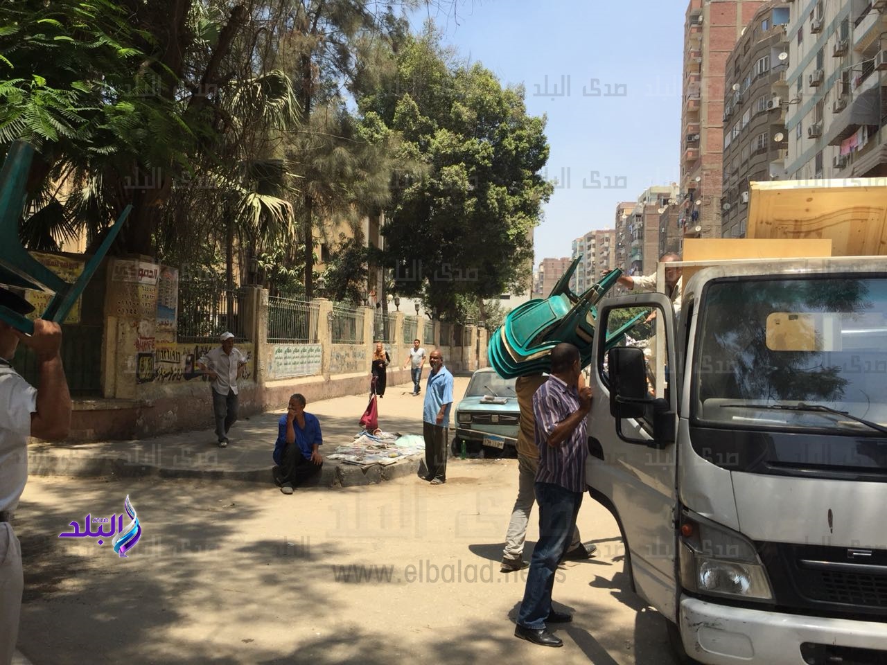 تطهير الشوارع من الاشغالات 