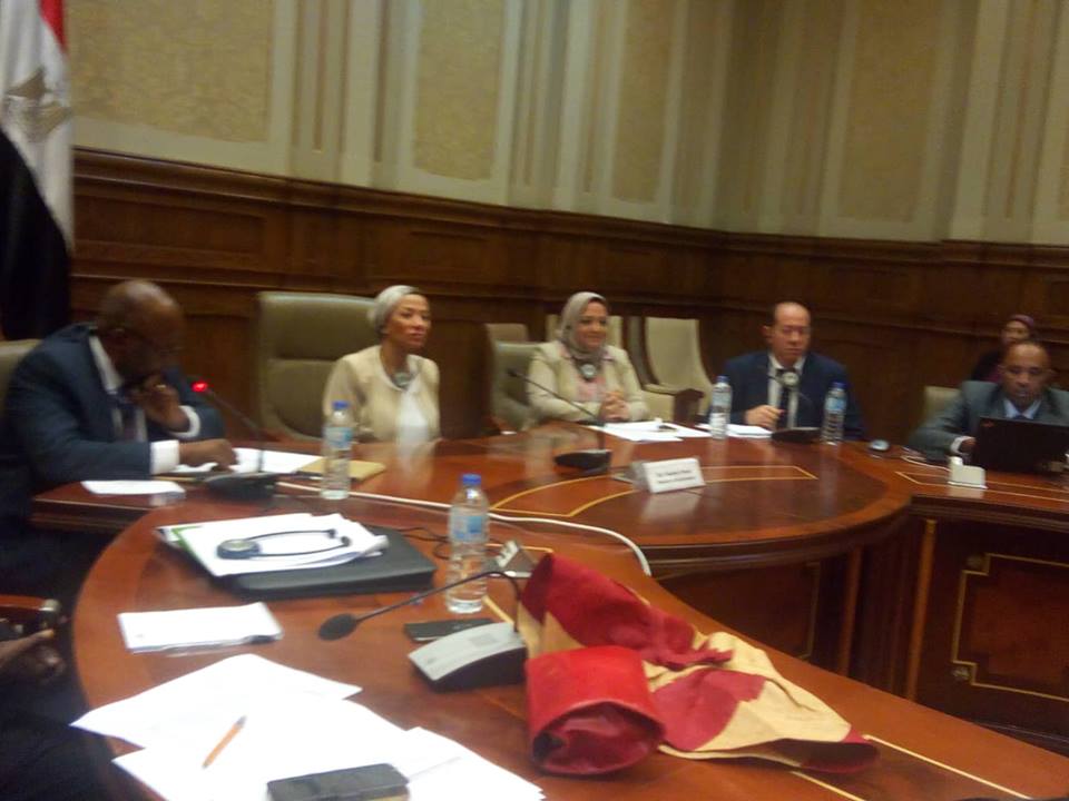 وزيرة الزراعة 