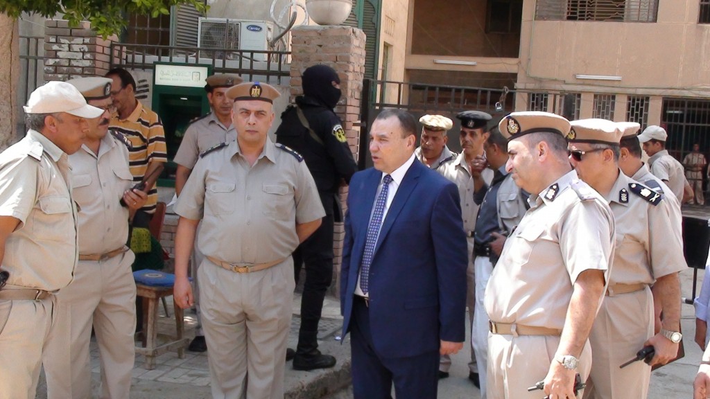 جولة ميدانية لمدير امن المنوفية جولة ميدانية لمدير امن المنوفية