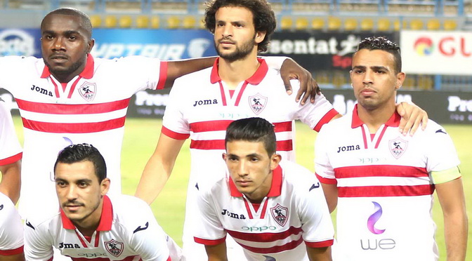 لاعبو الزمالك - صورة أرشيفية