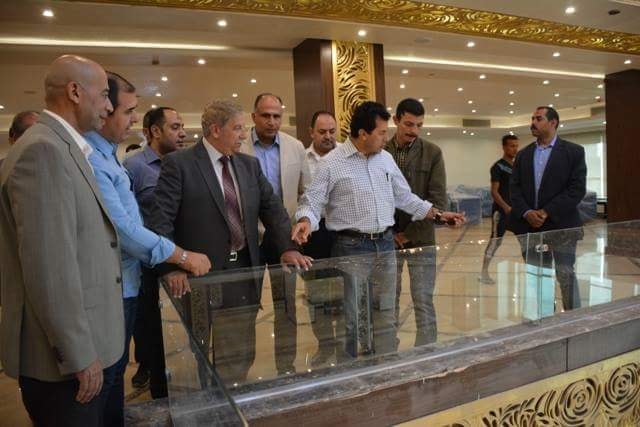 وزير الرياضة مع محافظ الإسماعيلية 