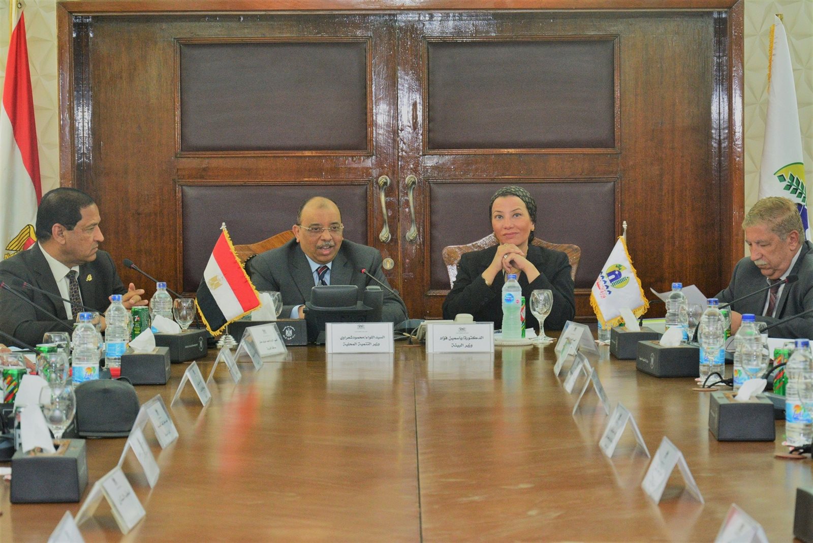 اجتماع وزيرا التنمية المحلية والبيئة اجتماع وزيرا التنمية المحلية والبيئة