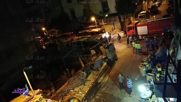 حريق سينما ريفولى بمنطقة التوفيقية وسط القاهرة