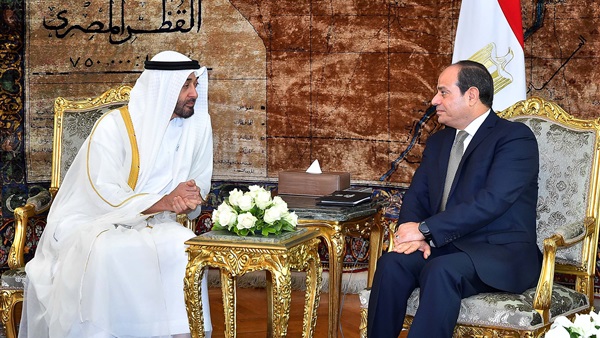 الرئيس السيسى والشيخ محمد بن زايد
