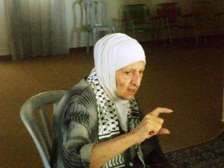 خديجة عرفات شقيقة الزعيم الراحل ياسر عرفات 