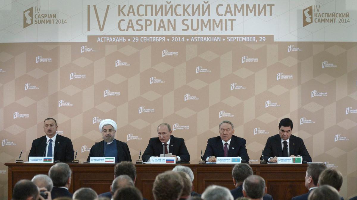 قادة قمة بحر قزوين 