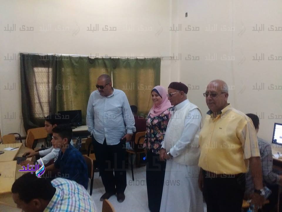 الامتحان الالكتروني للطلاب المتقدمين للمدرسة النووية بالضبعة