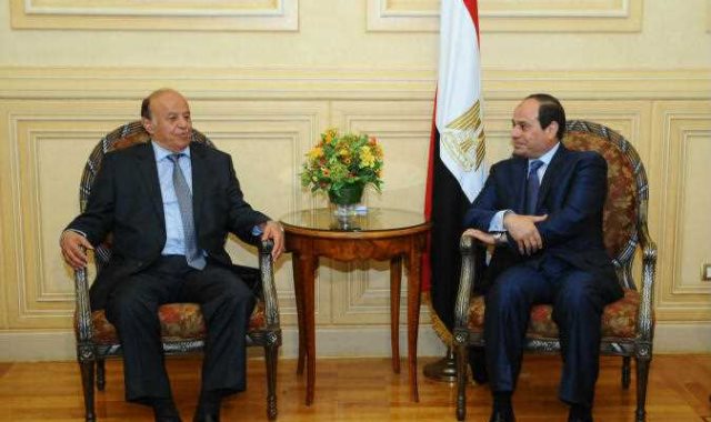 الرئيس السيسي والرئيس اليمني - أرشيفية الرئيس السيسي والرئيس اليمني - أرشيفية