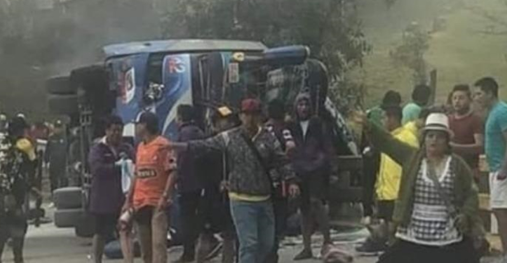 انقلاب حافلة في الإكوادور انقلاب حافلة في الإكوادور