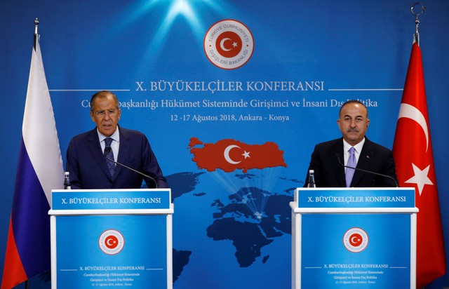 لافروف وتشاويش أوغلو