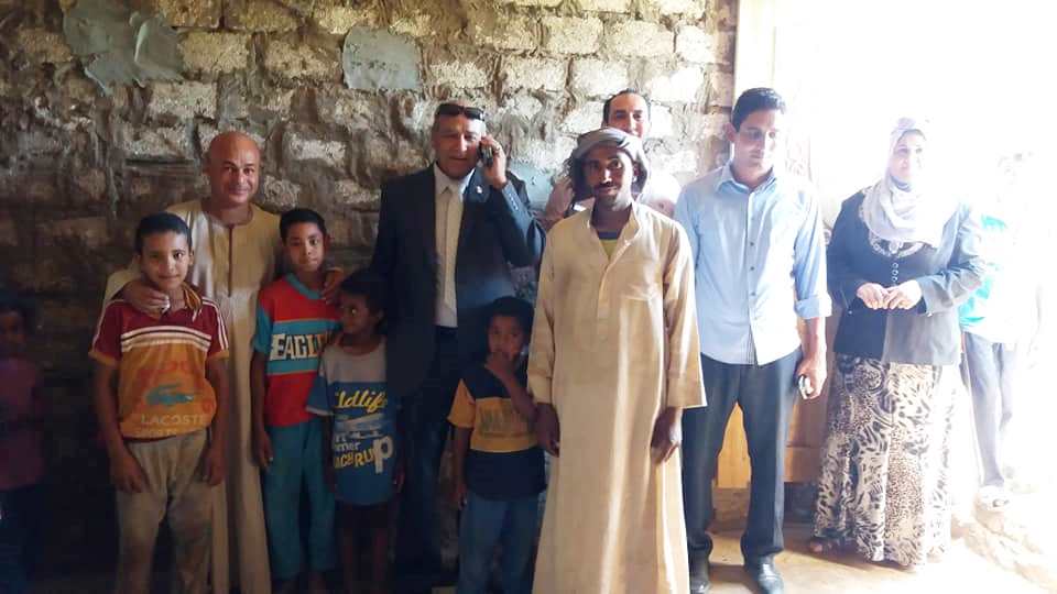 بدء تأهيل 53 منزلا جزيرة أولاد حمزة بسوهاج