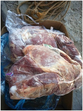 ضبط ١١٤ طن لحوم مجهولة المصدر بالاسكندرية ضبط ١١٤ طن لحوم مجهولة المصدر بالاسكندرية