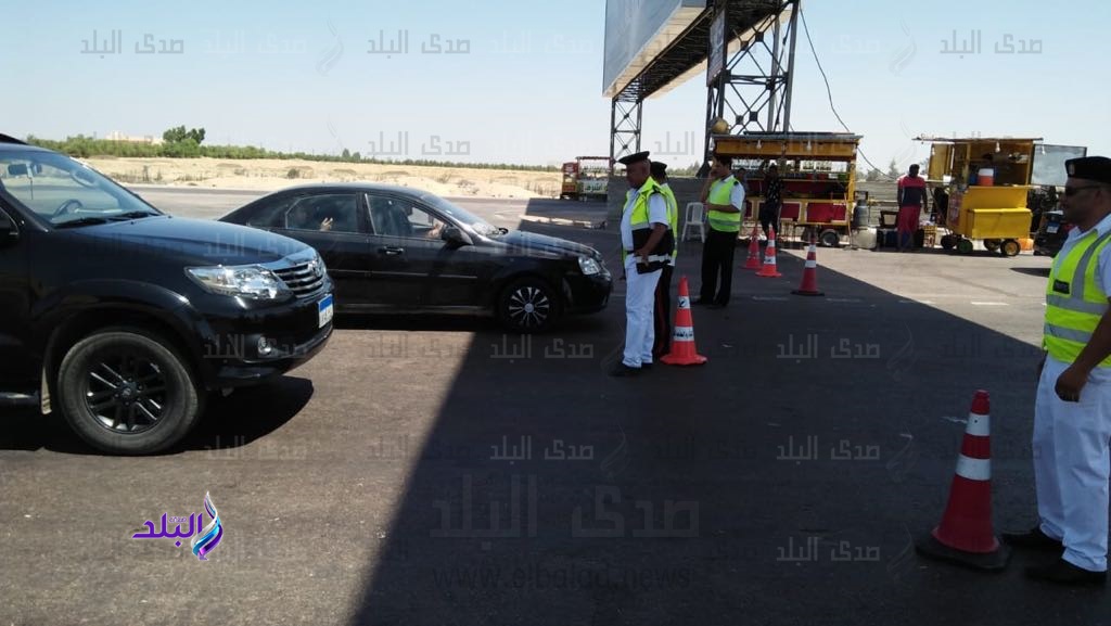 انتشار الخدمات المرورية علي الطرق الصحراوية انتشار الخدمات المرورية علي الطرق الصحراوية