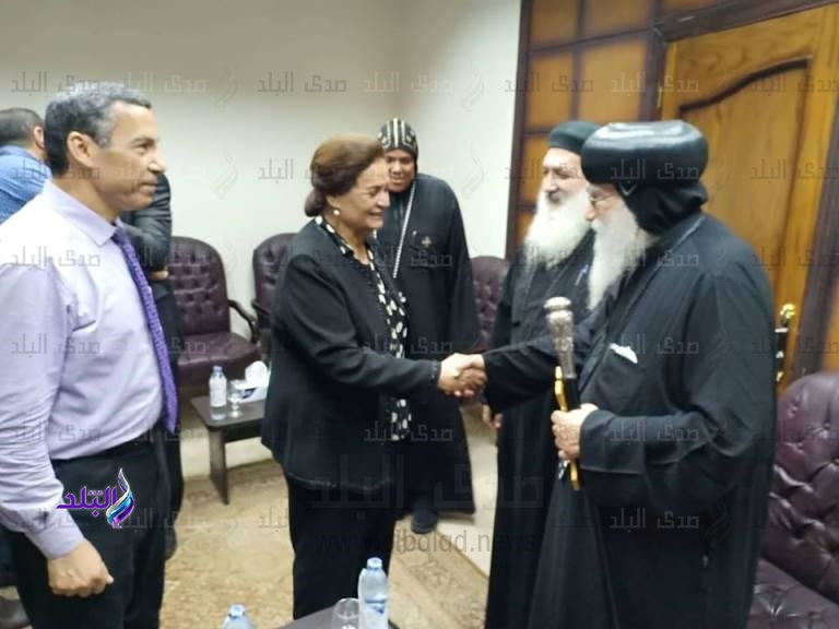 باخوميوس يهنى محافظ البحيرة بعيد الاضحى المبارك باخوميوس يهنى محافظ البحيرة بعيد الاضحى المبارك