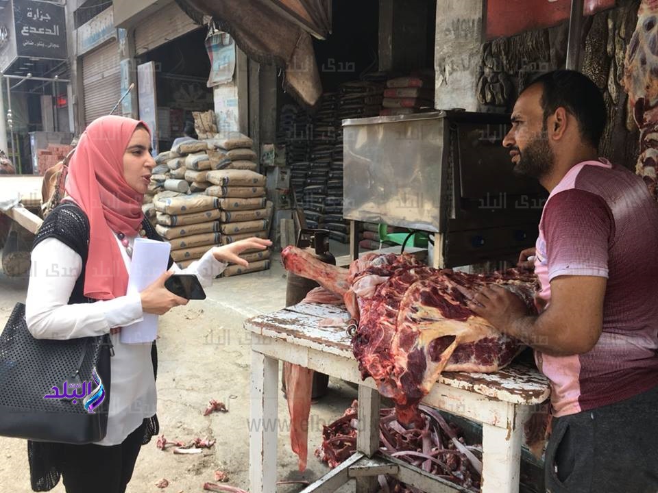 حملة توعيه لمحلات الجزارة والمواطنين حملة توعيه لمحلات الجزارة والمواطنين