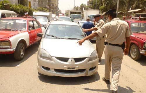 صورة أرشيفية - مخالفة مرورية