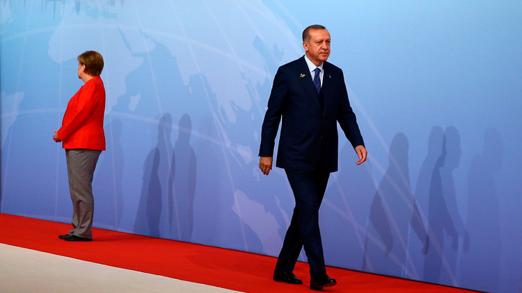 أردوغان وميركل أردوغان وميركل
