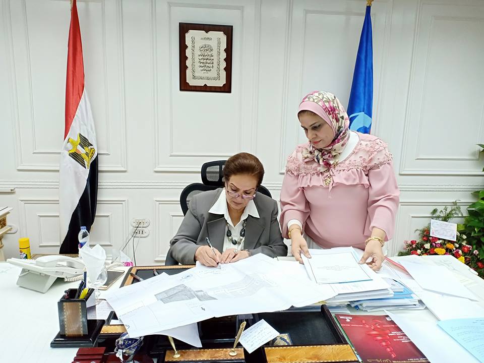 المهندسة نادية عبده ـ محافظ البحيرة المهندسة نادية عبده ـ محافظ البحيرة