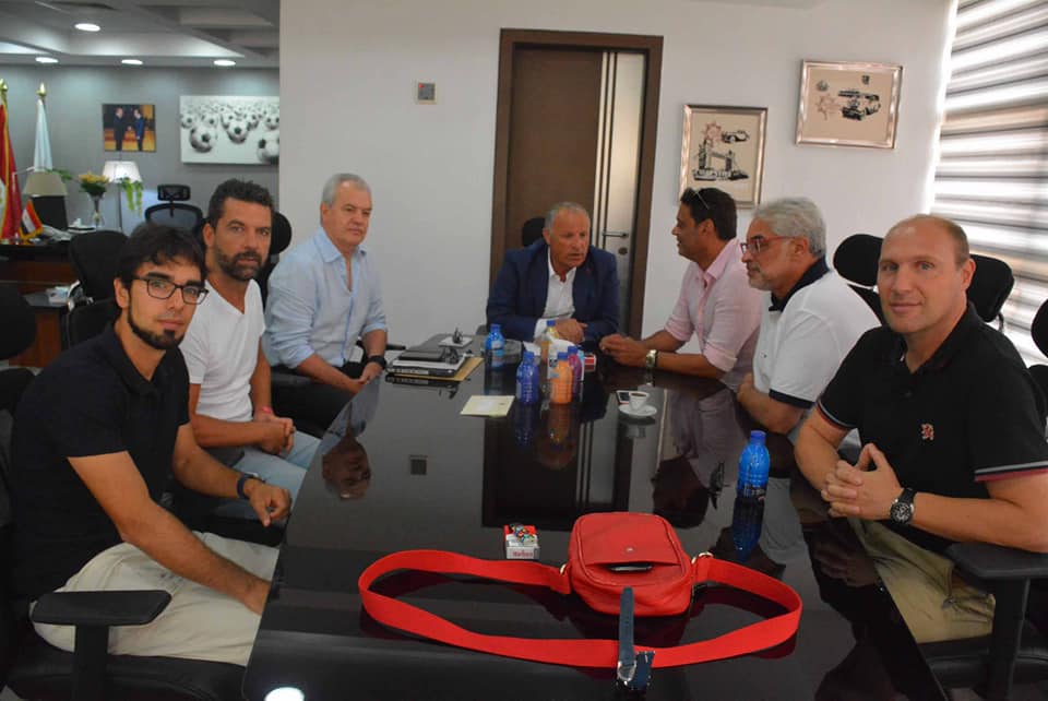 ابوريدة وجهاز منتخب مصر