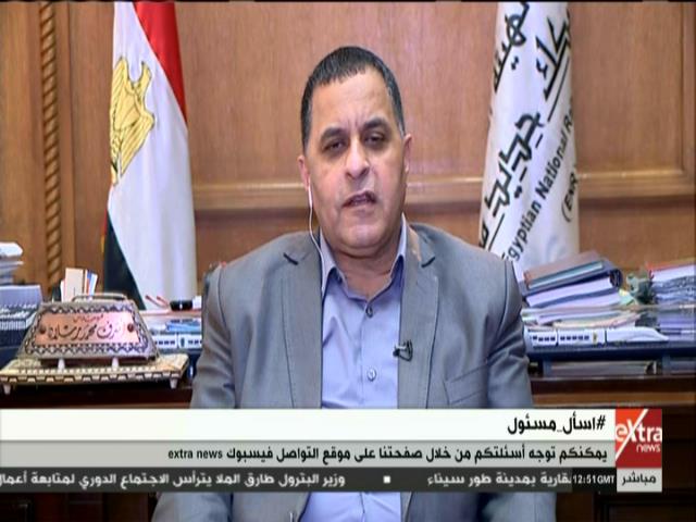  أشرف رسلان رئيس هيئة السكك الحديدية،